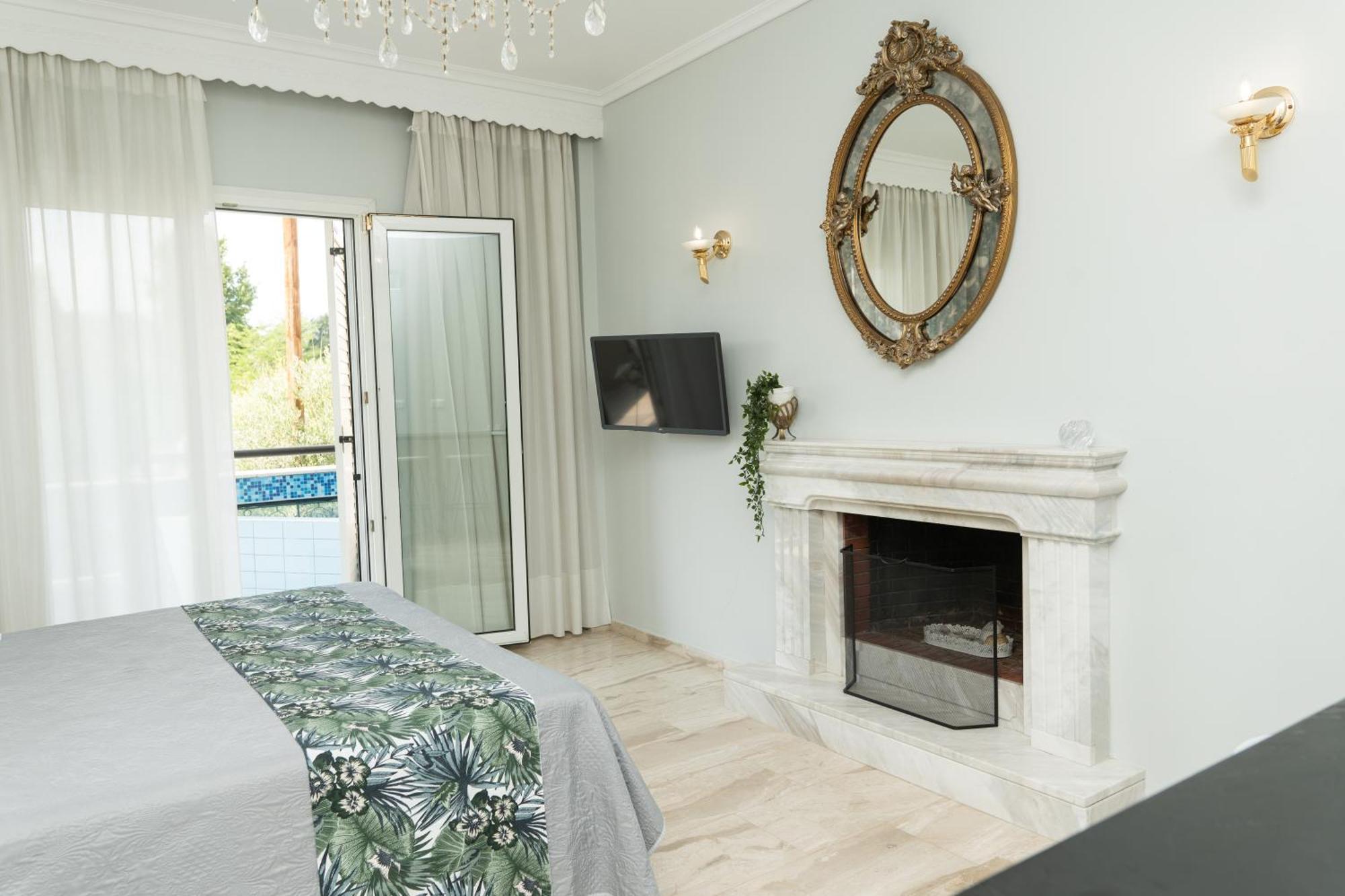 Glykanisos Suites เนอาเปรามอส ภายนอก รูปภาพ