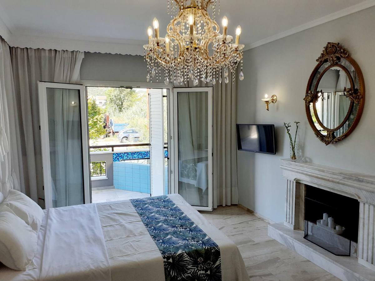 Glykanisos Suites เนอาเปรามอส ภายนอก รูปภาพ